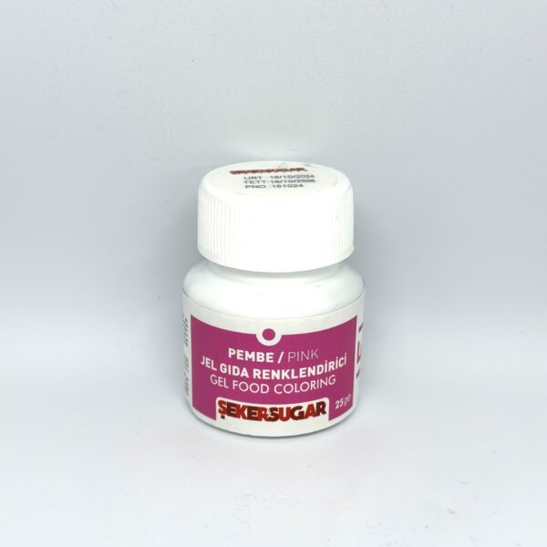 Seker&Sugar 25 gr. Pembe jel boya