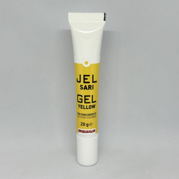 Şeker sugar sarı jel boyası 20 gram