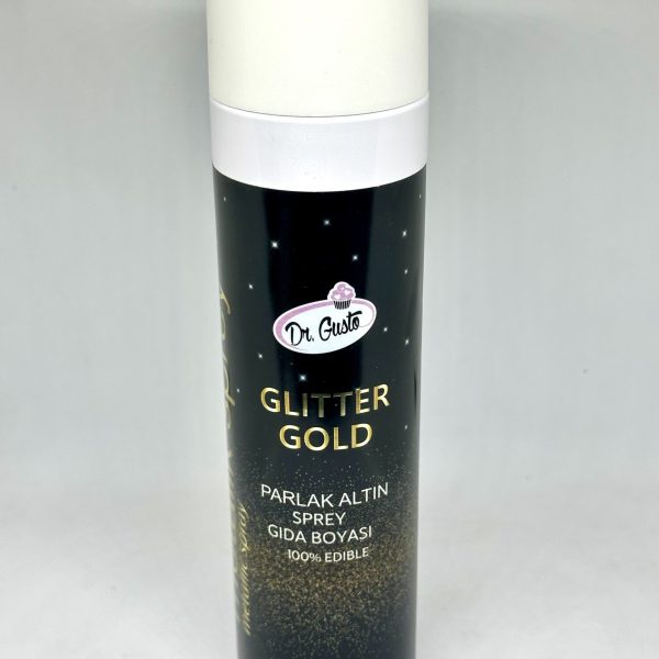 Metalic GLITTER Gold sprey 250ml