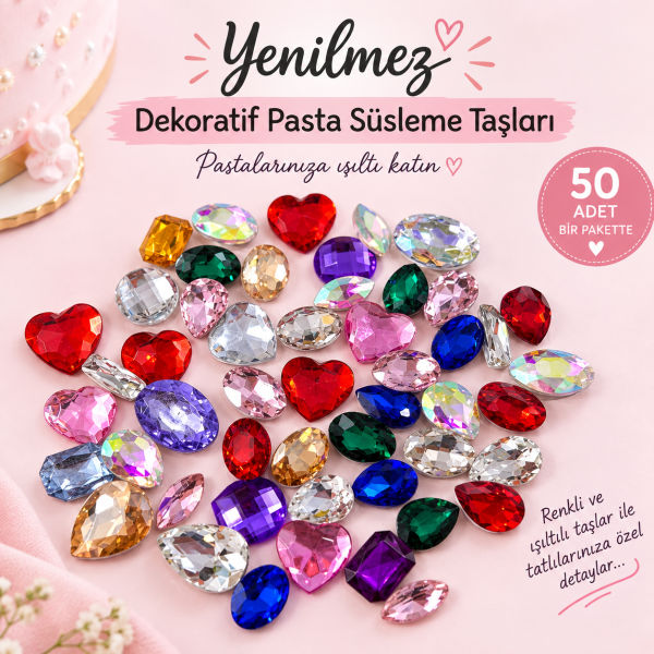 Dekoratif Premium taşlar (yeni)