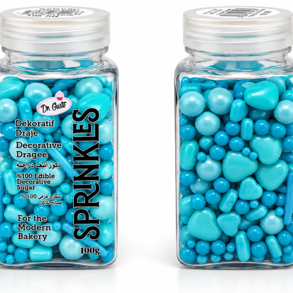 Dr.Gusto Twinkles draje 100gr Mavi