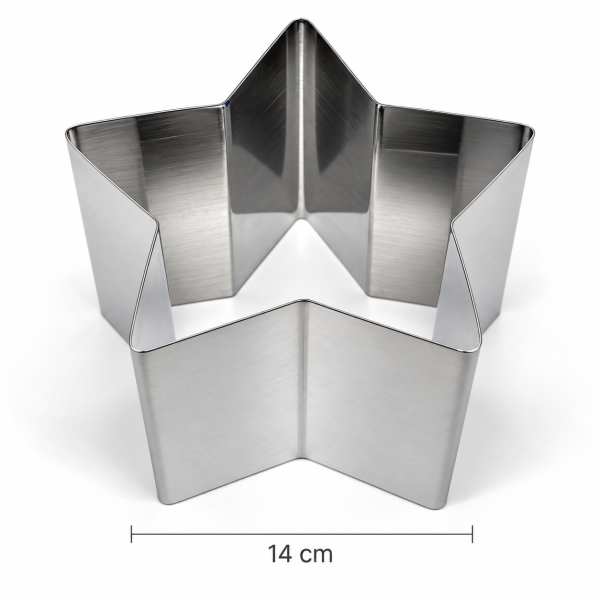 Yıldız kek kalıbı 14 cm